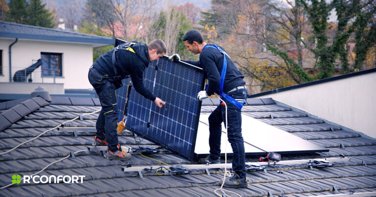 Vidéo panneaux photovoltaïques, une installation étape par étape.